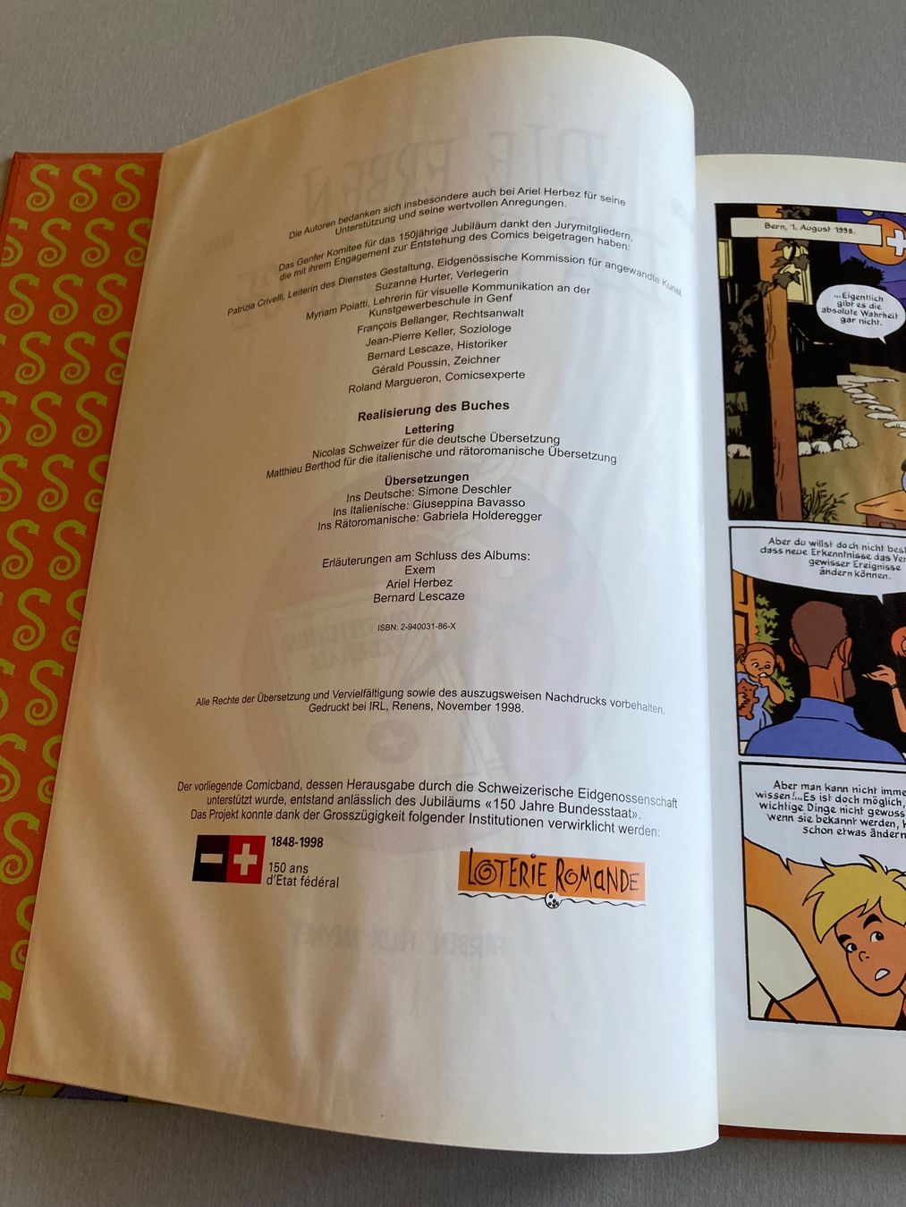 Comics: Comicband Die Erben der chlange – Gebraucht aus Wald ZH von Liedermacher 4