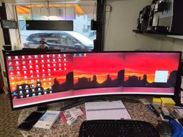 SAMSUNG Odyssey G9 * C49RG94SS Curved Gaming * Monitor, 49 "