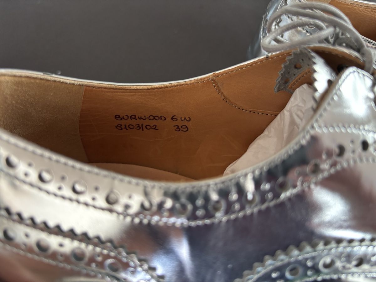Church's Damenschuhe: CHURCH - Derbies Argent - 39 – Gebraucht aus Chardonne von teenyweeny 8