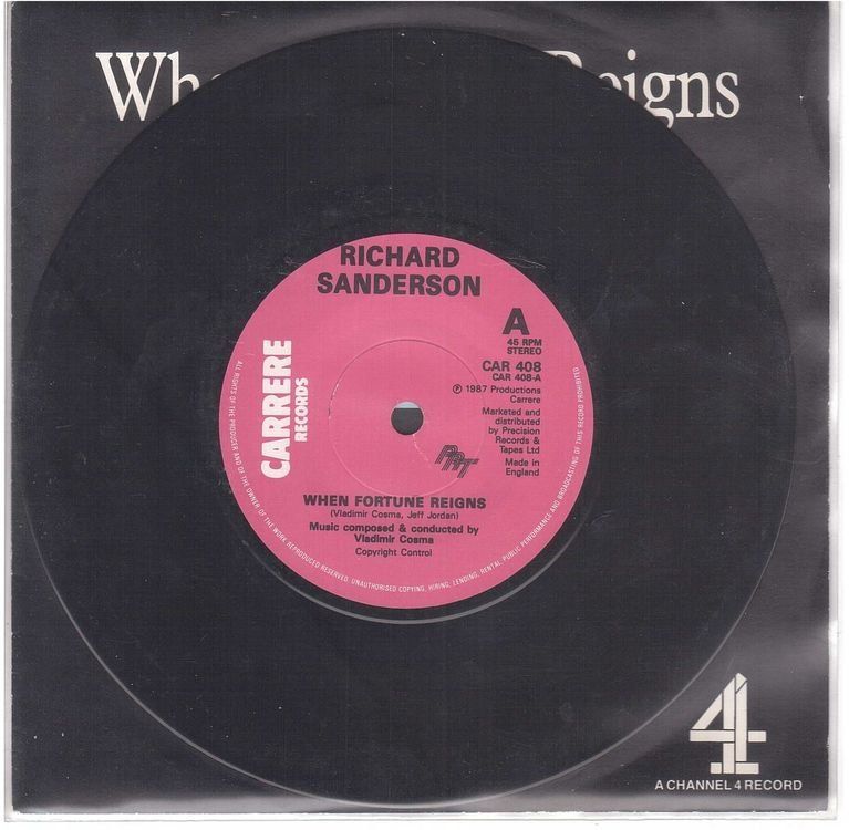 Schallplatten: Single7  Richard Senderson  --  When fortune reigns – Gebraucht aus Oberwil (Dägerlen) von asteng