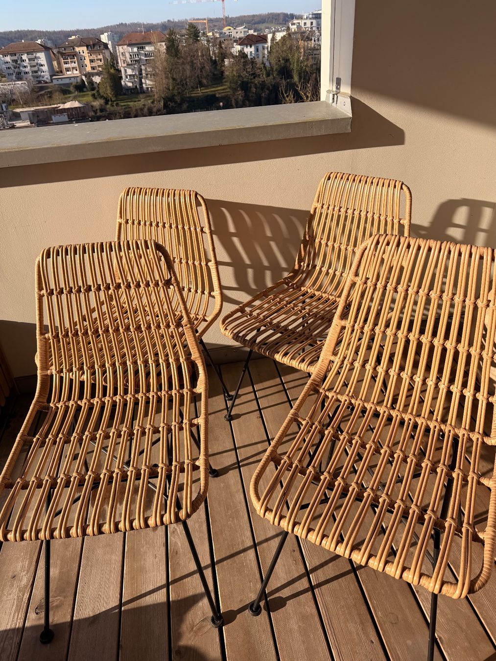 Westwing Sedie: Stühle Costa aus Polyrattan von Westwing – Usato da Rheinfelden venduto da alexis4663 4