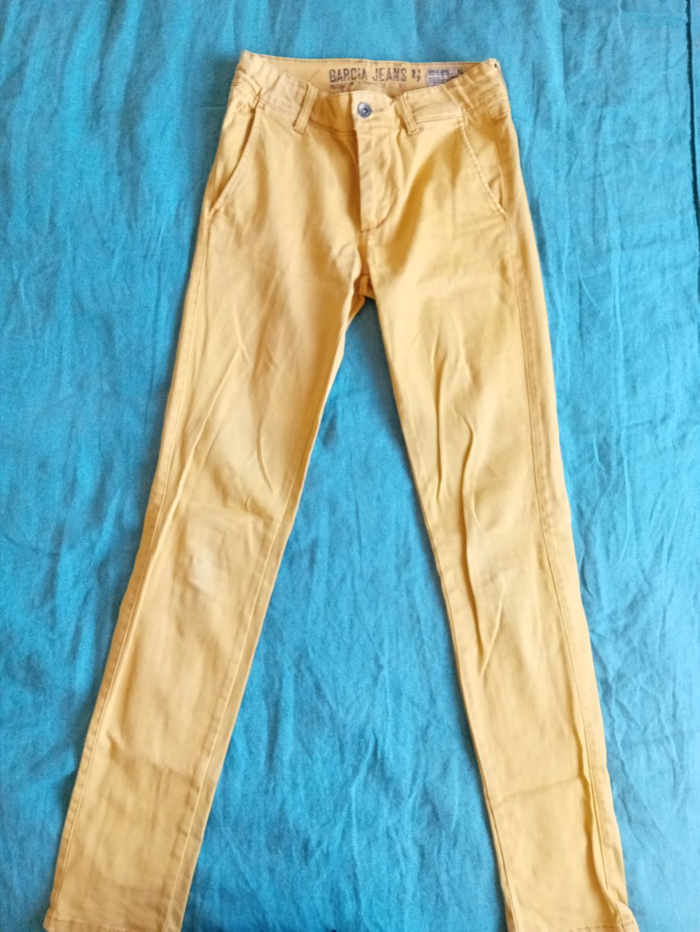 Hosen: Garcia Jeans senf Grösse 164 – Gebraucht aus Romanshorn von milenva