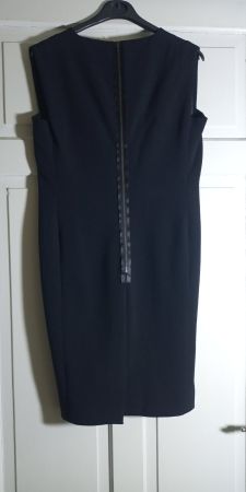Lanvin Paris Designer Kleid mit Reissverschluss hinten Wolle