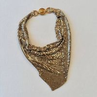 Versace Mesh Halsband Halskette Bandana