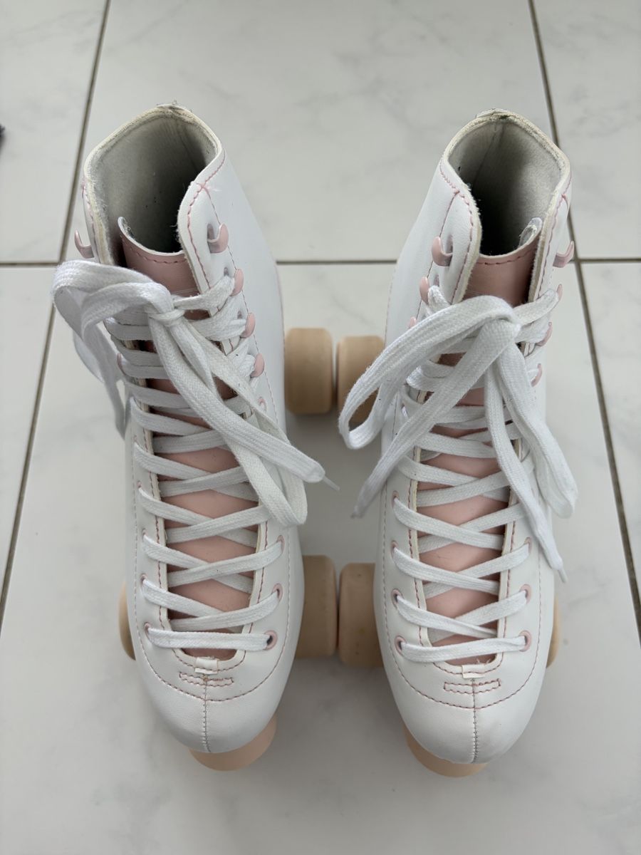 Pattini in linea & Pattini a rotelle: Rollschuhe SFR weiss rosa Grösse 38 – Usato da Baden venduto da van_kth2 1