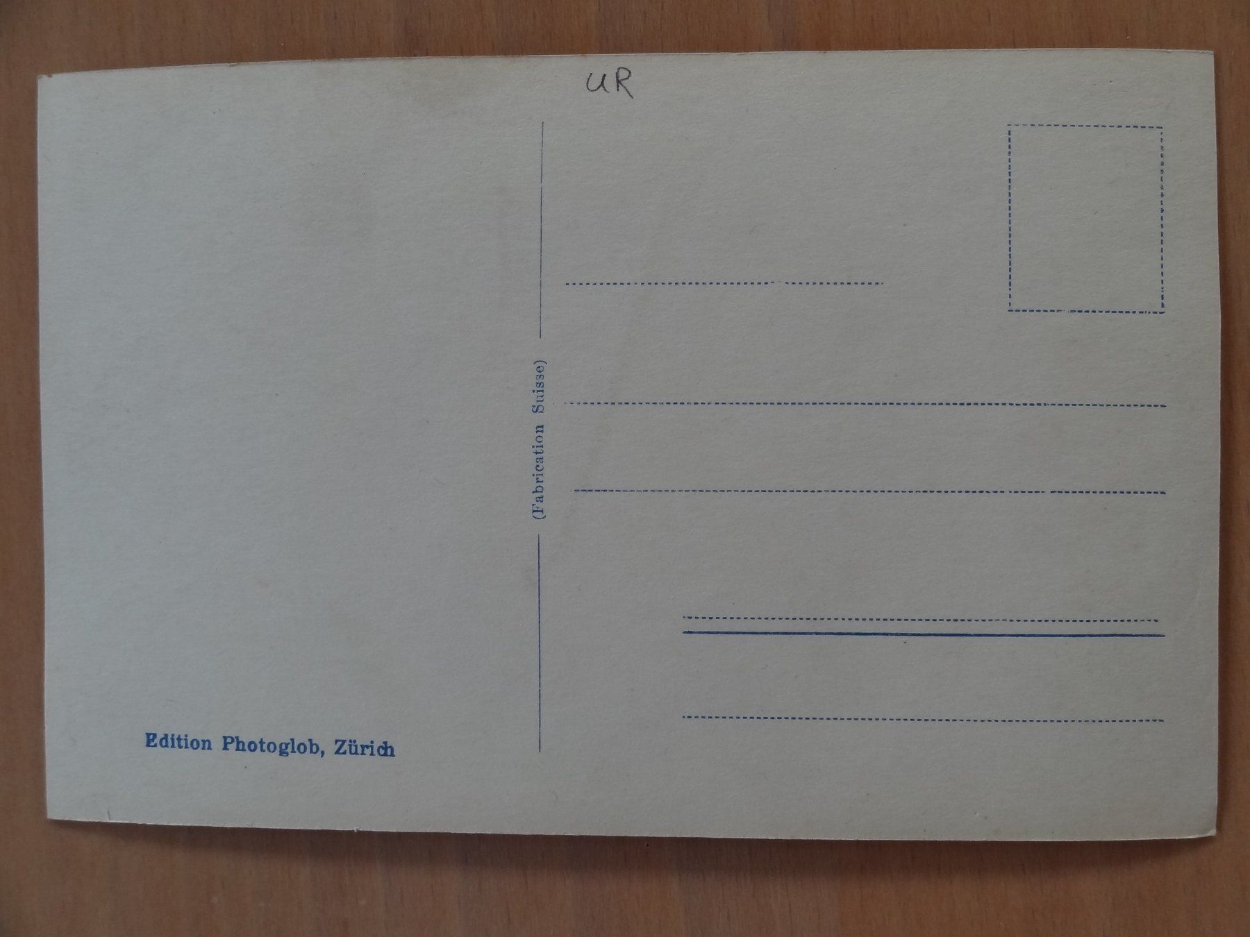 Cartoline postali: Schillerstein avec Brunnen - UR – Usato da St Léonard venduto da Riglin 1