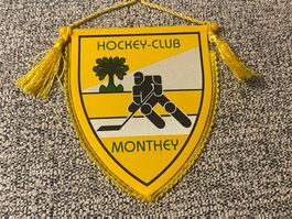 HOCKEY CLUB MONTHEY FANION WIMPEL HCM 90ER