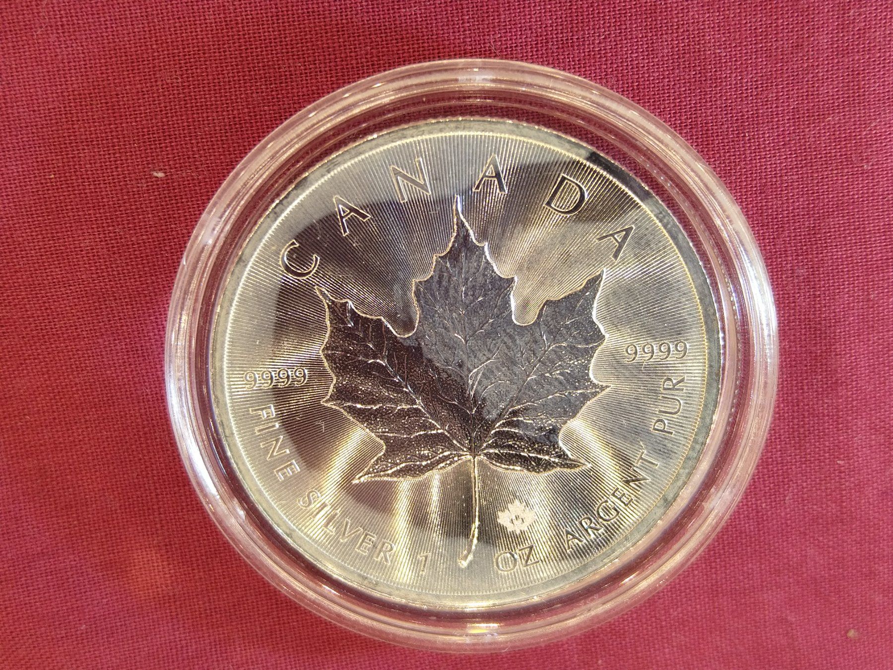 Alle Münzen: Silber Maple Leaf 1 oz - 2015 – Gebraucht aus Dättlikon von Quarz58 1