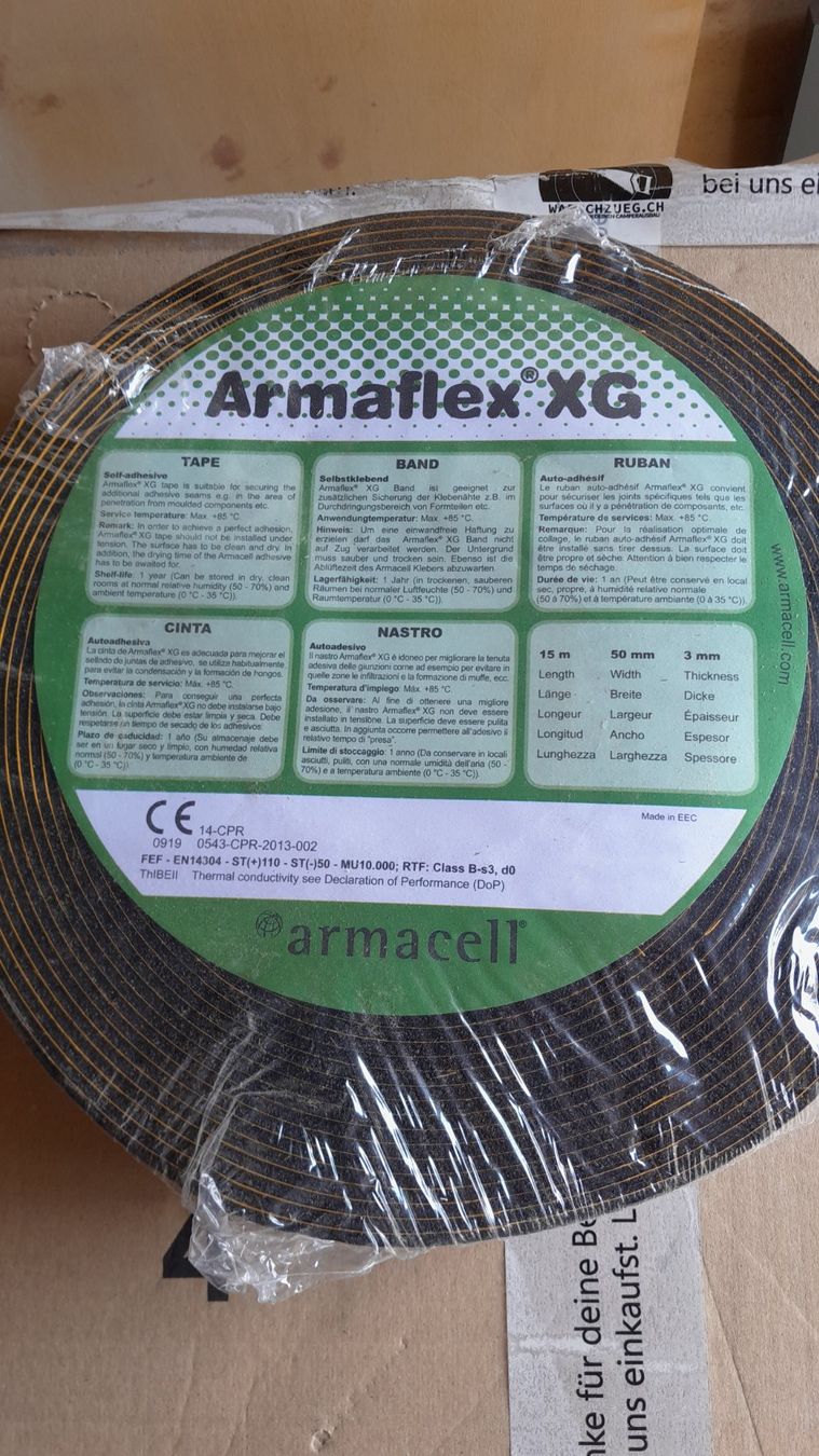 Installations sanitaires: Armaflex XG, Spaltenabdeckband – D'occasion à Menznau par gronderTK15 1