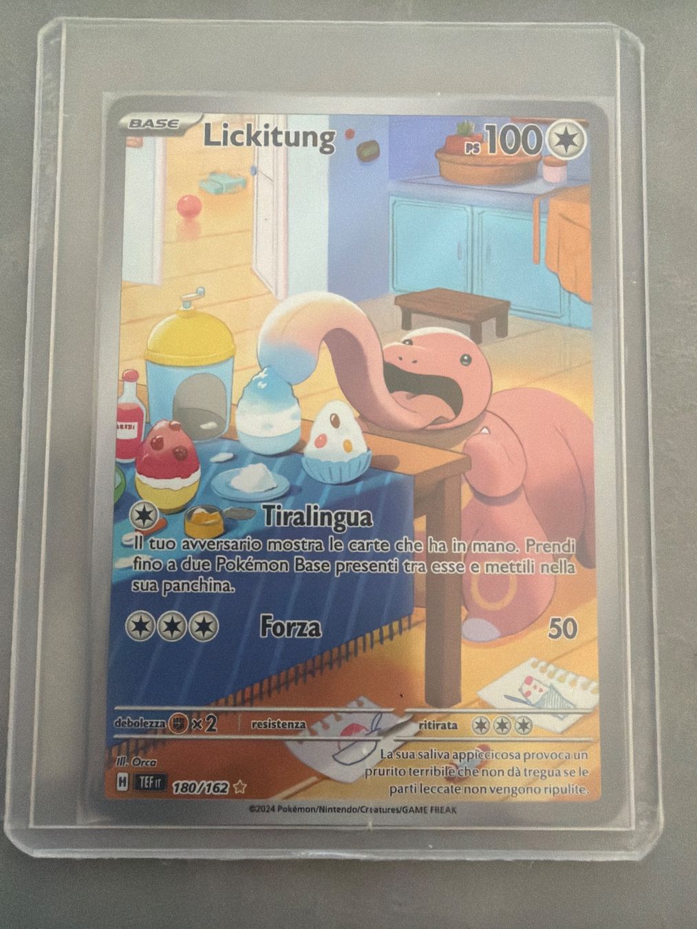 Pokémon Cartes à collectionner: Pokemon Lickitung 180/162 – Neuf (Voir description) à Gossau SG par Makijali
