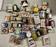 Grosse Sammlung von Vintage Blechdosen, Raritäten