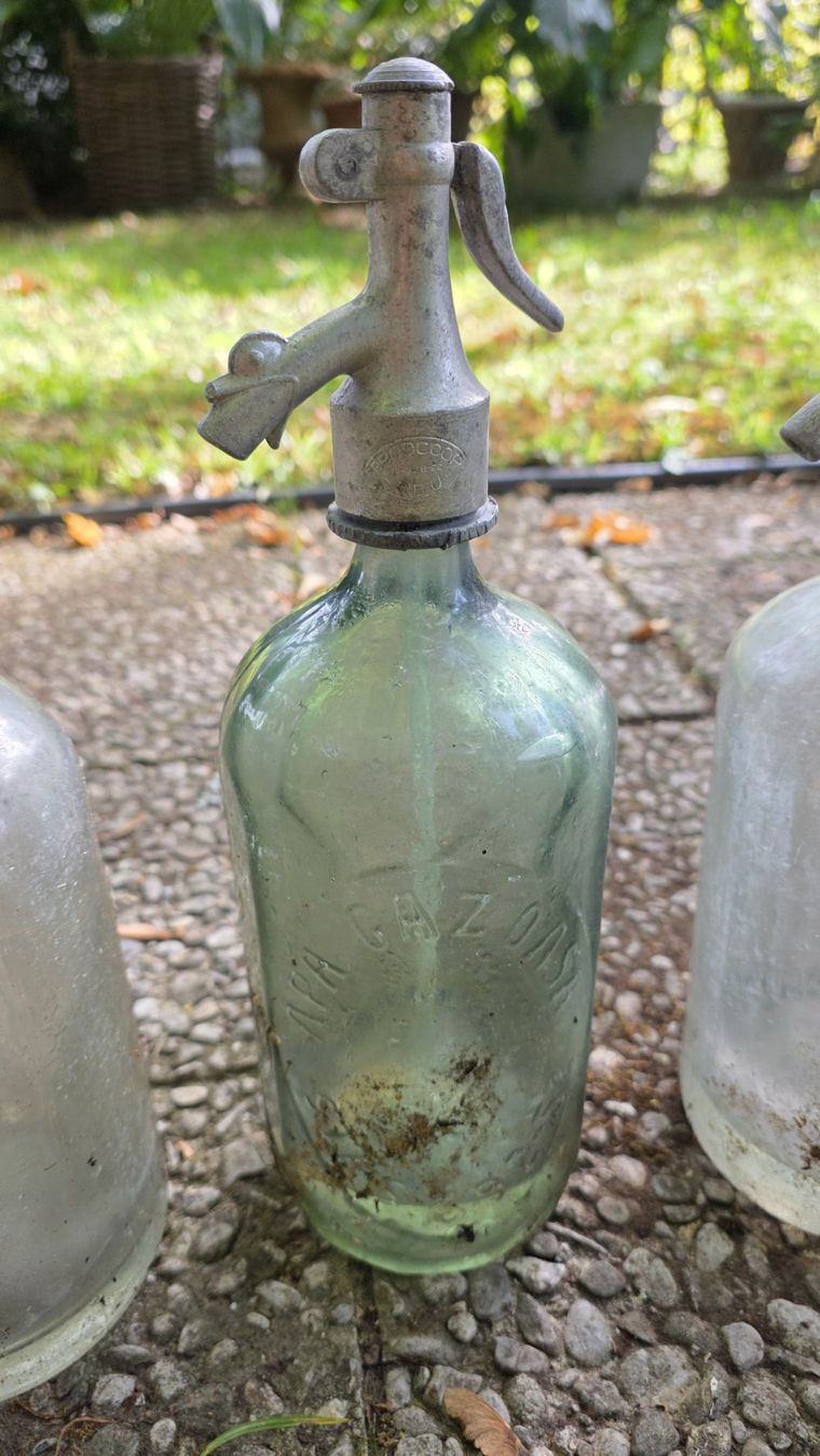 Flaschen: Alte Sifonflasche – Gebraucht aus Ehrendingen von leo875