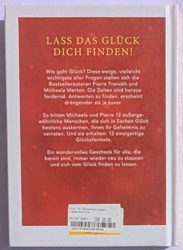 Libri: Die 12 Glücksbringer – Nuovo (secondo la descrizione) da Wängi venduto da ABIZONE-86 1