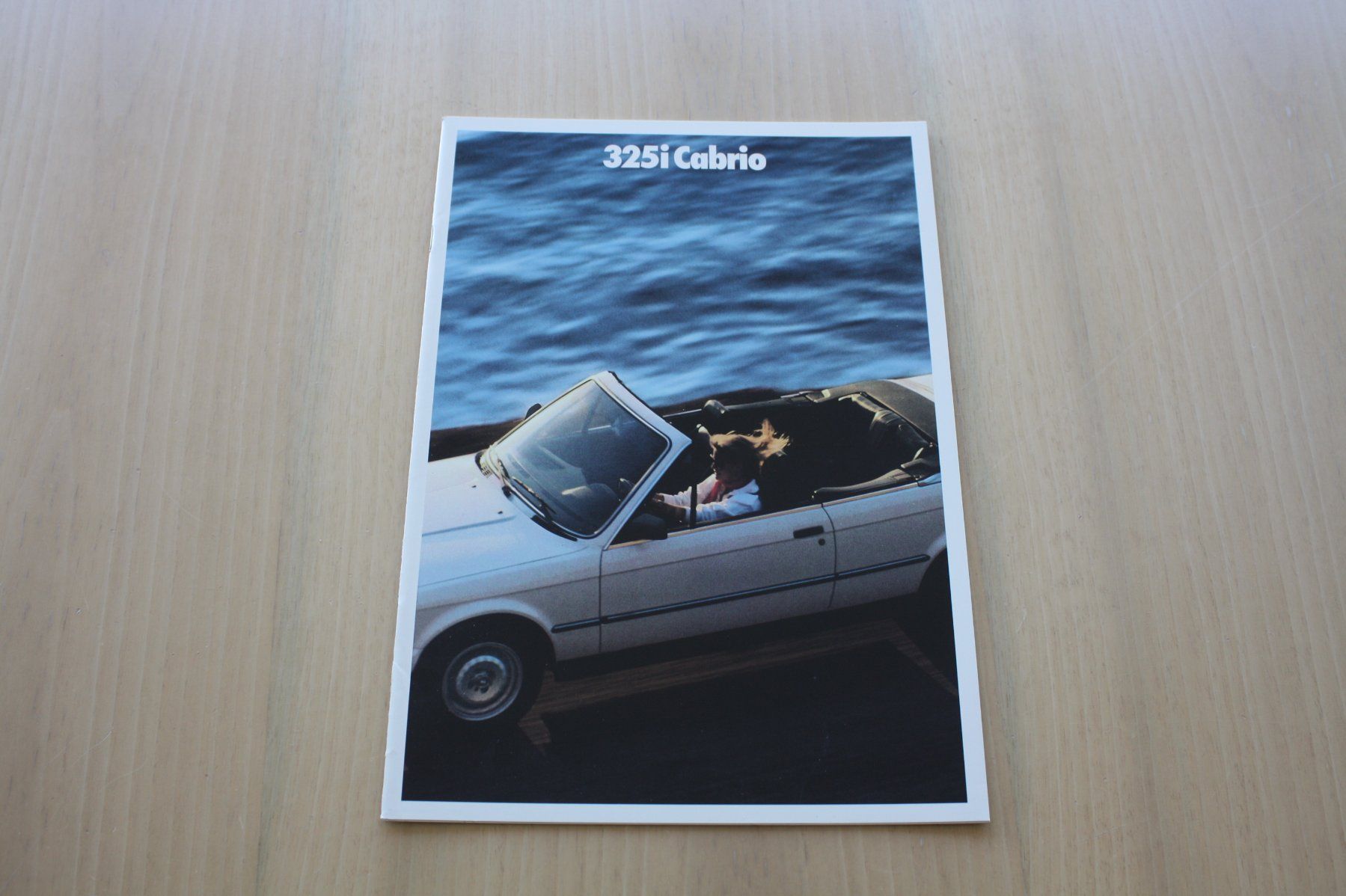 BMW Dokumente: BMW 325i Cabrio Prospekt 1987 – Gebraucht aus Wikon von erwin400
