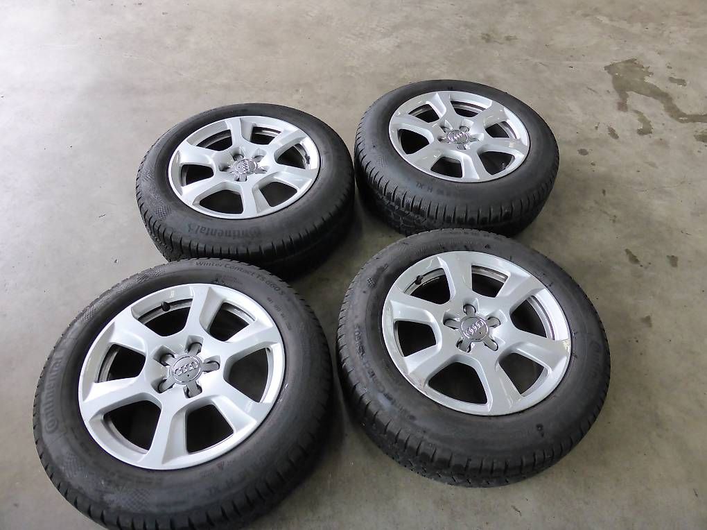 Pneumatici & Ruote complete: Audi Felgen mit Continental Winterreifen – Usato da Roggwil TG venduto da benben_