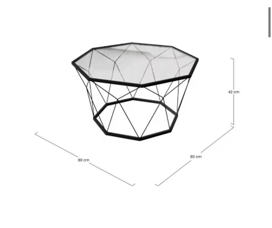 Tables: Table de salon en verre  – D'occasion à Morlon par did_j5bz 1