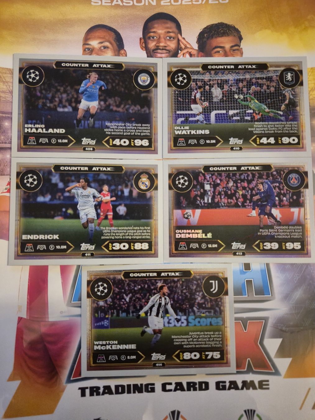 Topps Carte collezionabili: Topps Match attax 25-26 – Nuovo (secondo la descrizione) da Genève venduto da Cesar31