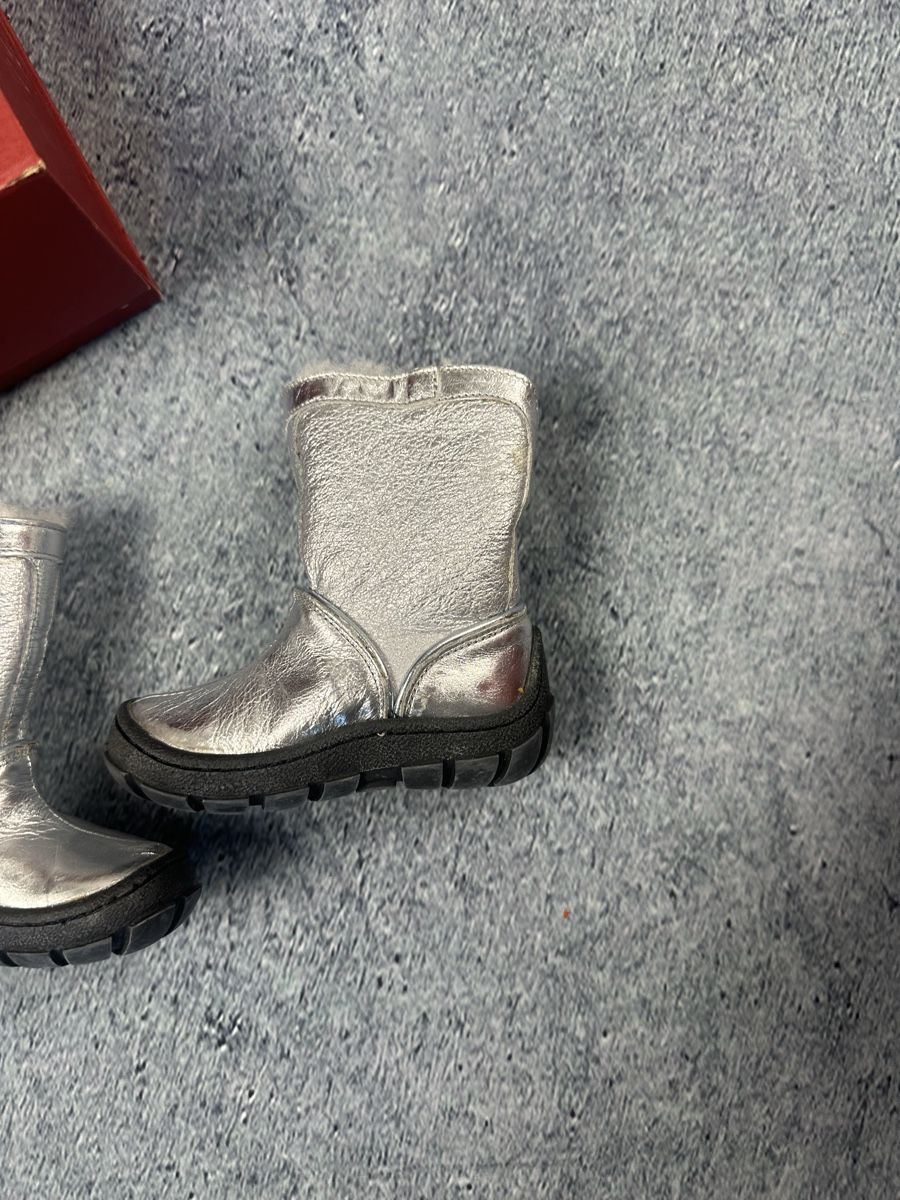 Pom d'Api Scarpe per ragazzi: POM D'API Winterstiefel, Silber,Neu !  – Nuovo e nell'imballaggio originale da Luzern venduto da kim221080 1