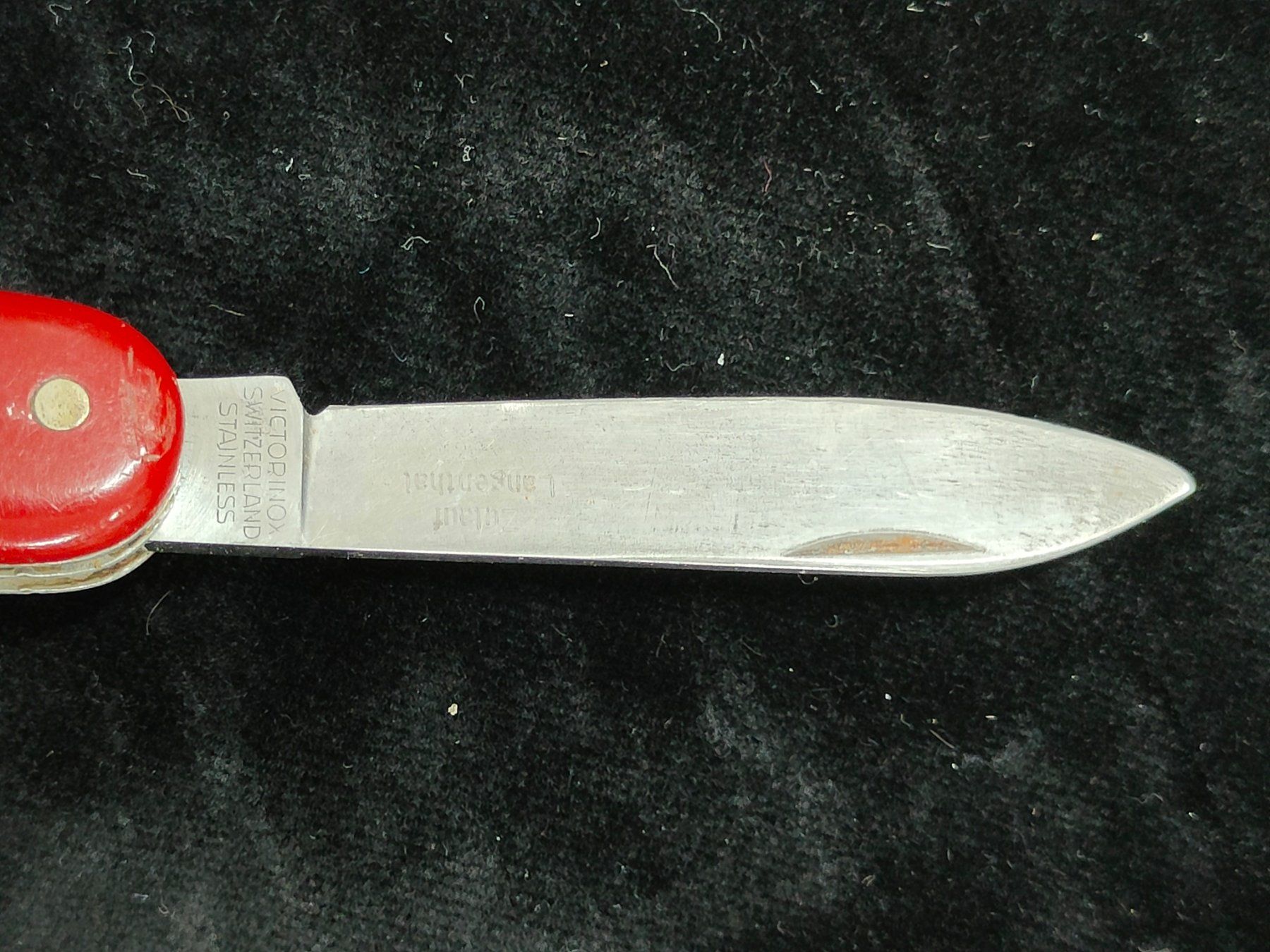 Victorinox Coltelli tascabile: Original Schweizer Offiziersmesser rot, VICTORINOX – Usato da Bauma venduto da SwissMilitaria 5