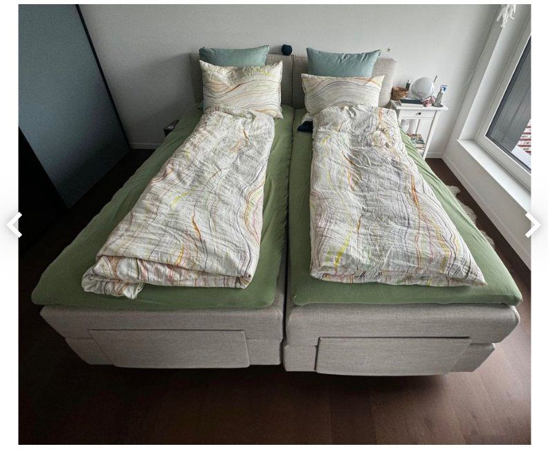 Letti: Boxspringbett von Marke Eastborn – Usato da Zürich venduto da plumita 4