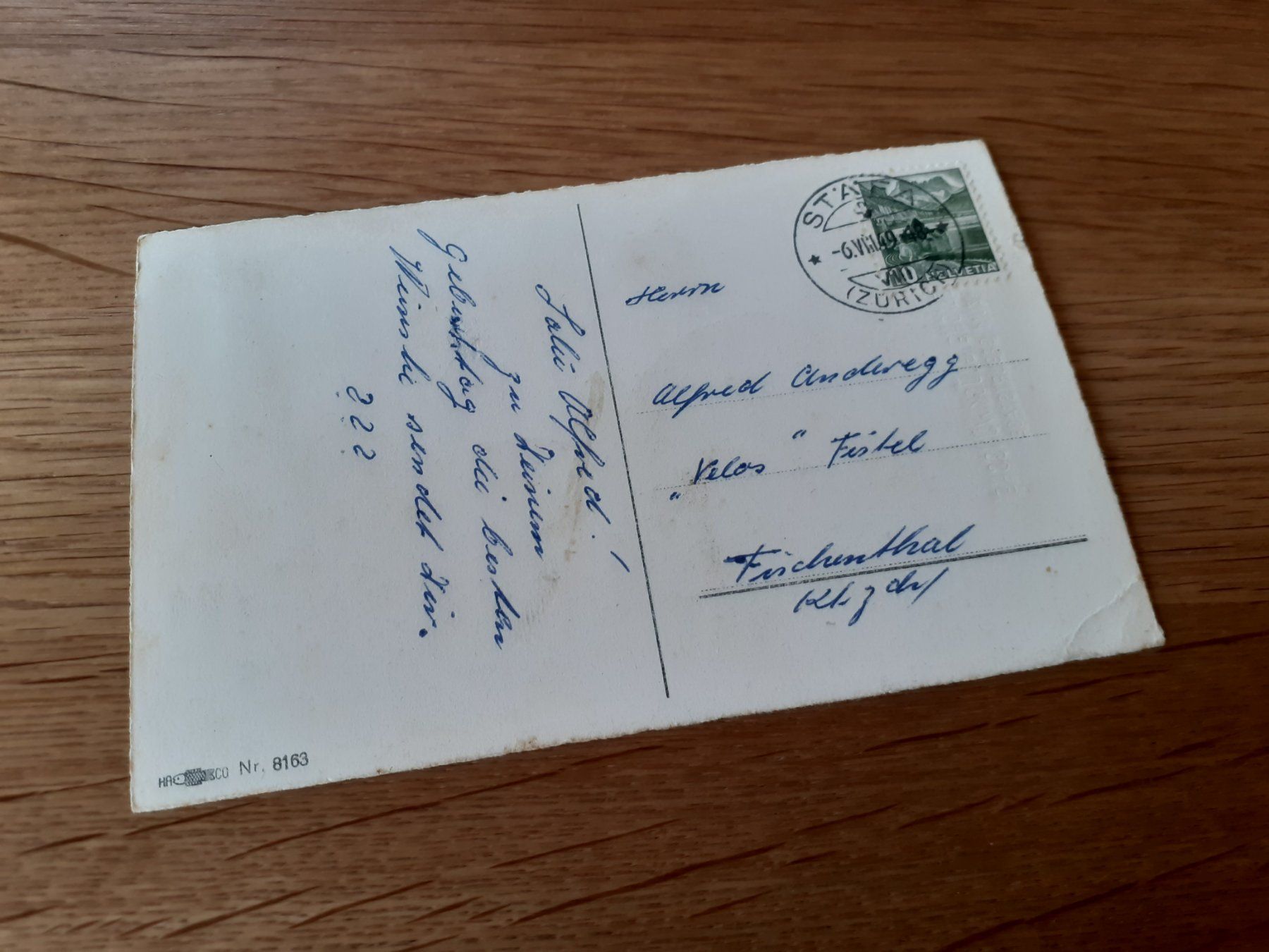 Cartoline postali: KUNST - BLUMEN BOUQUET - LUZERN - 1927 – Usato da Winterthur venduto da Ornyx7 1
