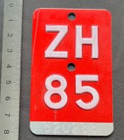 ZH 85, Zürich /Velonummer Nostalgie