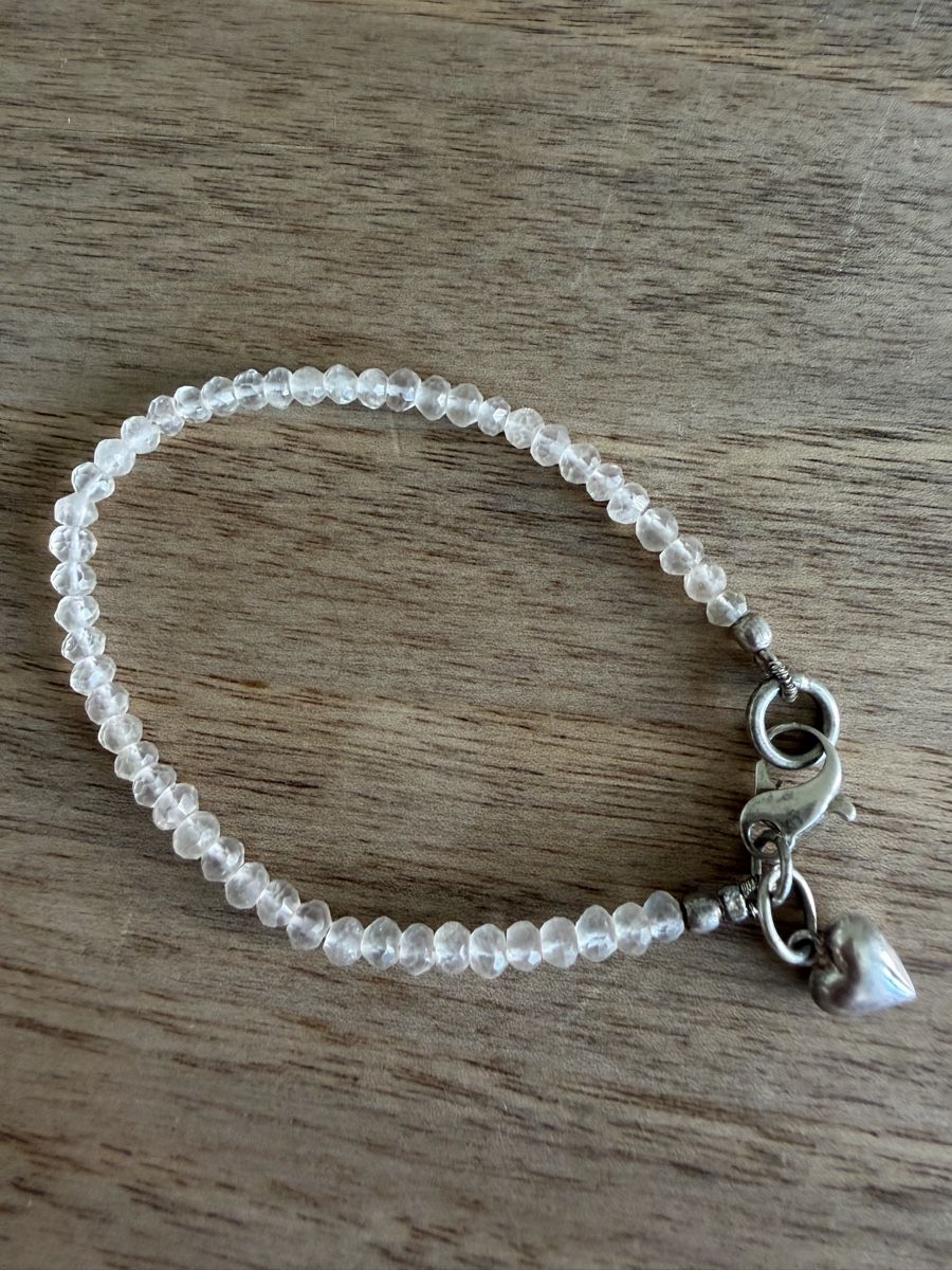 Armbänder & -reifen: Armkette silber quartz rosa – Gebraucht aus Zürich von Rehlia 1