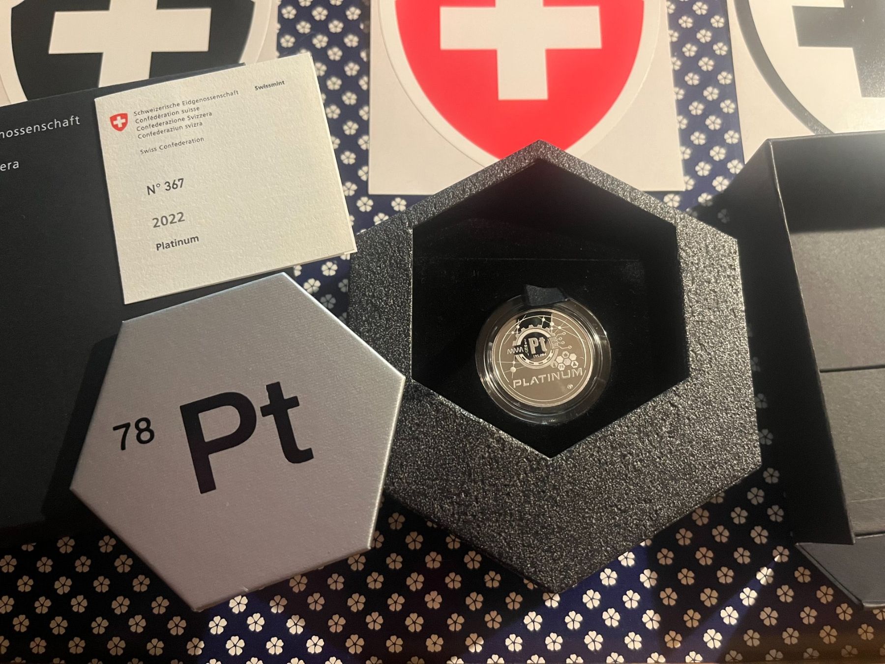 Tutti le monete: Gedenkmünze 2022, PP  Platinum – Nuovo e nell'imballaggio originale da Arch venduto da Noah819 1