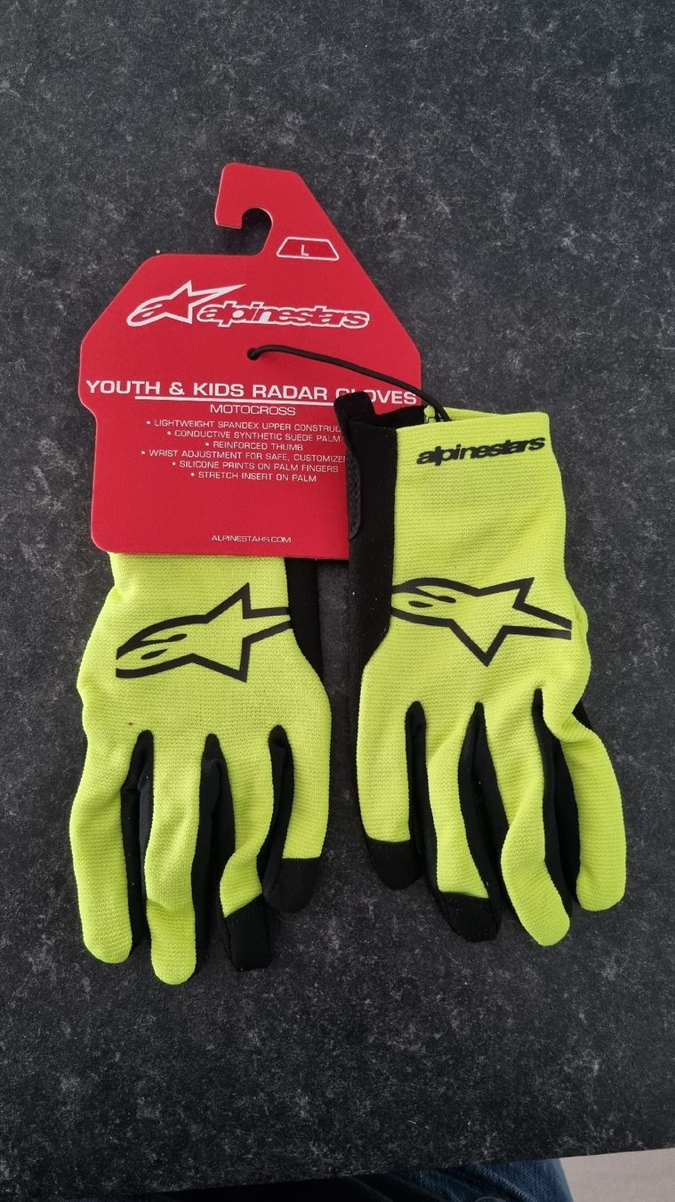 Alpinestars Guanti: Gants Enfant Alpinestars L – Nuovo e nell'imballaggio originale da Bulle venduto da Thomas.char