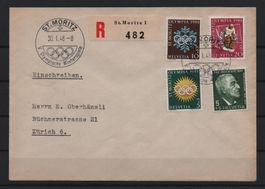 R-Beleg Schweiz 1948