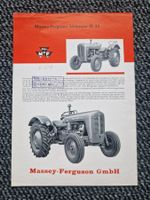 Original Prospekt Massey-Ferguson FE35