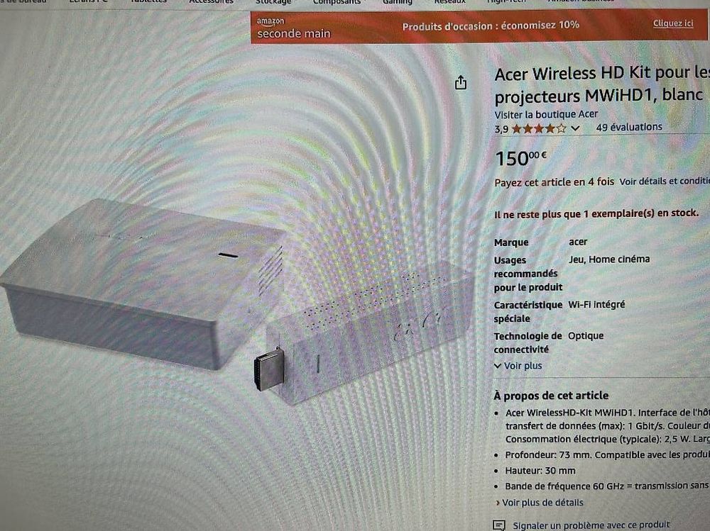 Acer Wireless HD Kit für Projektor 2