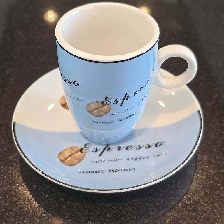 Tazze: Espressotasse mit Unterteller, 4 Sets – Usato da Pfeffingen venduto da rov_9frp