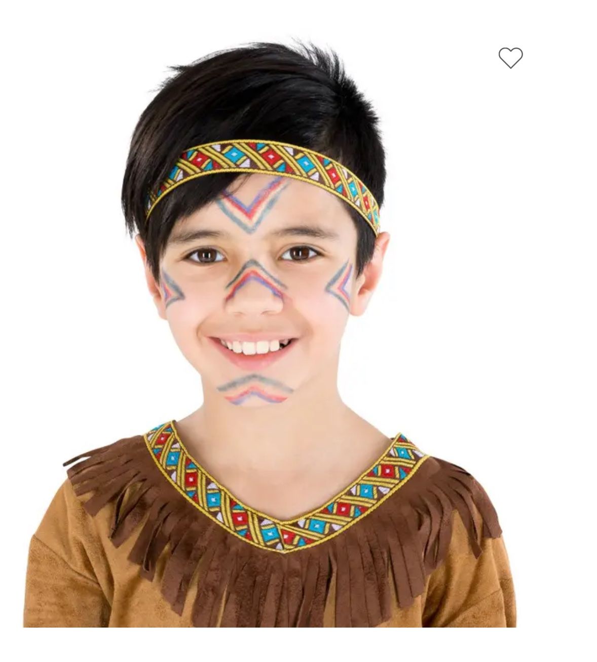 Costumi: Kostüm Indianer 140 – Nuovo e nell'imballaggio originale da Aarwangen venduto da to-hirschi 2