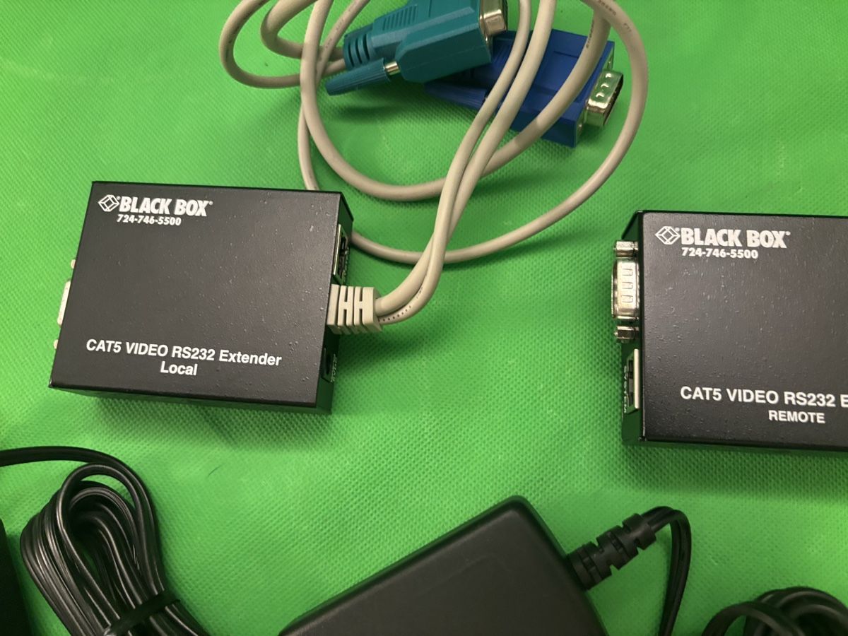 Convertitori: Black Box CAT5 Video RS232 Extender Set gebraucht – Usato da Kilchberg ZH venduto da bionicdog 2