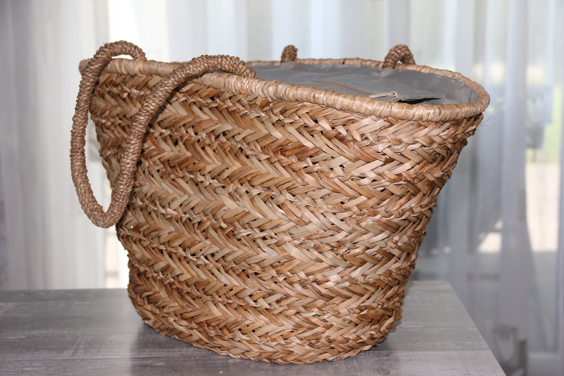 Borse da donna: Stylische grosse Korbtasche / Strandtasche / Strohtasche – Nuovo (secondo la descrizione) da Oberwil-Lieli venduto da Svetlana28 8
