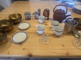 Lot vaisselle vintage – Service café porcelaine