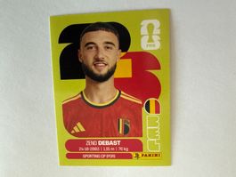 Debast BEL5 - Panini CH Edition WM 2026
