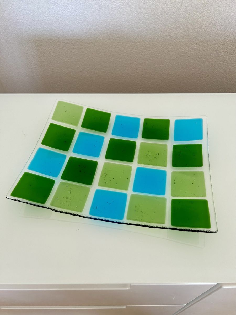 Piatti di portata: Früchteschale aus Glas – Usato da Rorschach venduto da fla_62jm