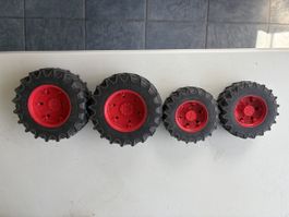 Bruder Traktorenräder (ohne Distanzadapter)