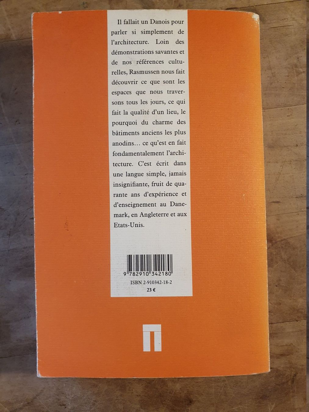 Libri: Decouvrir lArchitecture Steen Eiler Rasmussen Litenau – Usato da Zürich venduto da loosebone 3