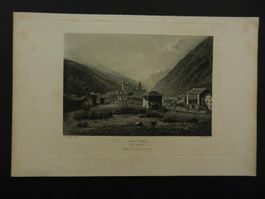 Visp schöne Aquatinta