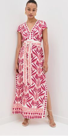 Figue Seiden Maxikleid | Neu mit Etikett | 100% Seide