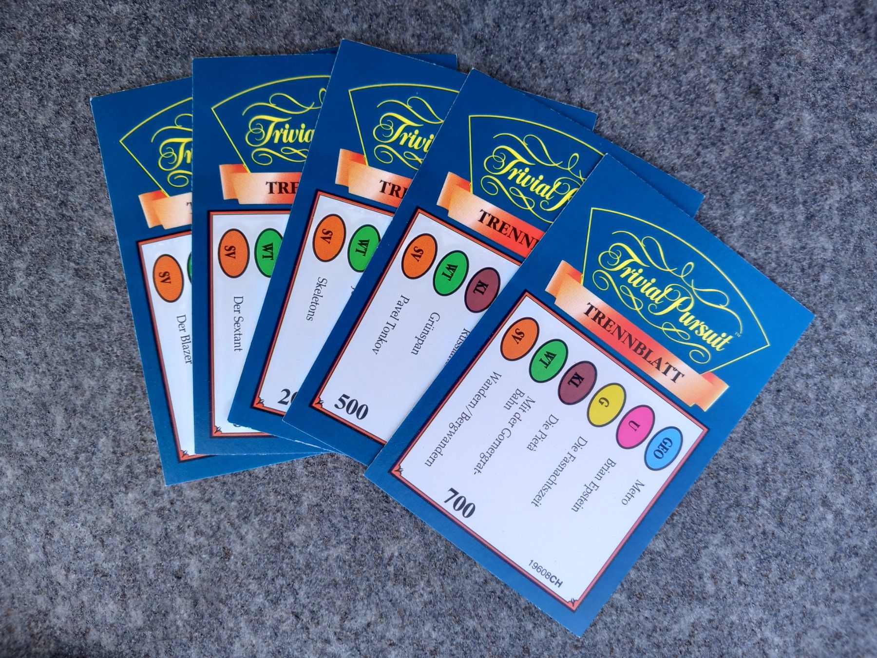 Parker Jeux: Trivial Pursuit  Schweizer Edition 1995 – D'occasion à Oberwil BL par Schuulie 7