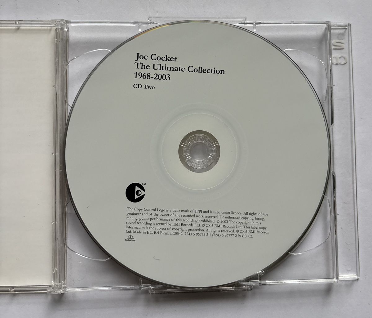 CD: 2CD Joe Cocker - The Ultimate Collection NM/VG+ – Usato da Neuchâtel venduto da Deivid2 3