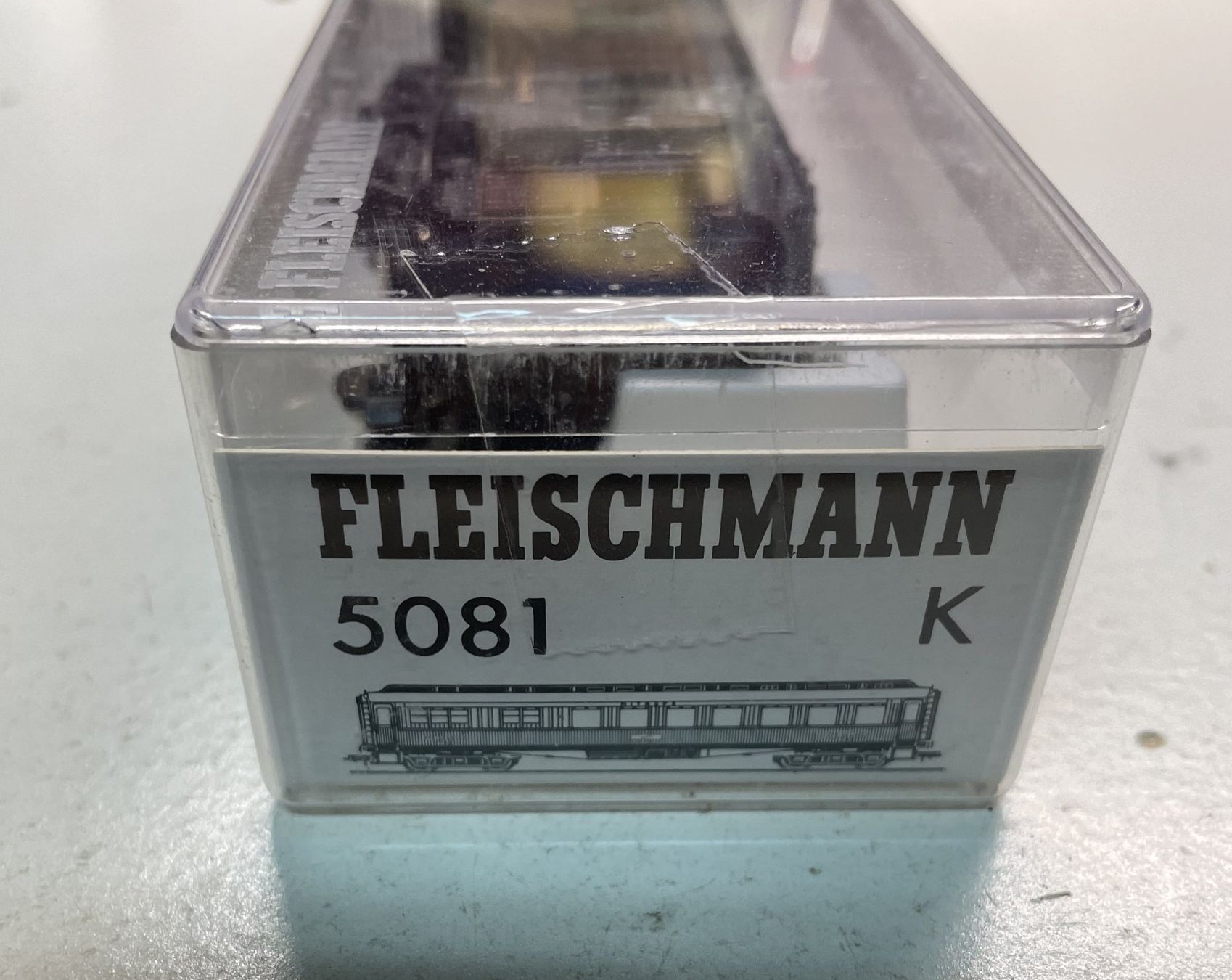 Fleischmann Modellini di ferrovie: Fleischmann HO DRG Speisewagen Mitropa 5081K – Usato da Le Landeron venduto da patrick_train