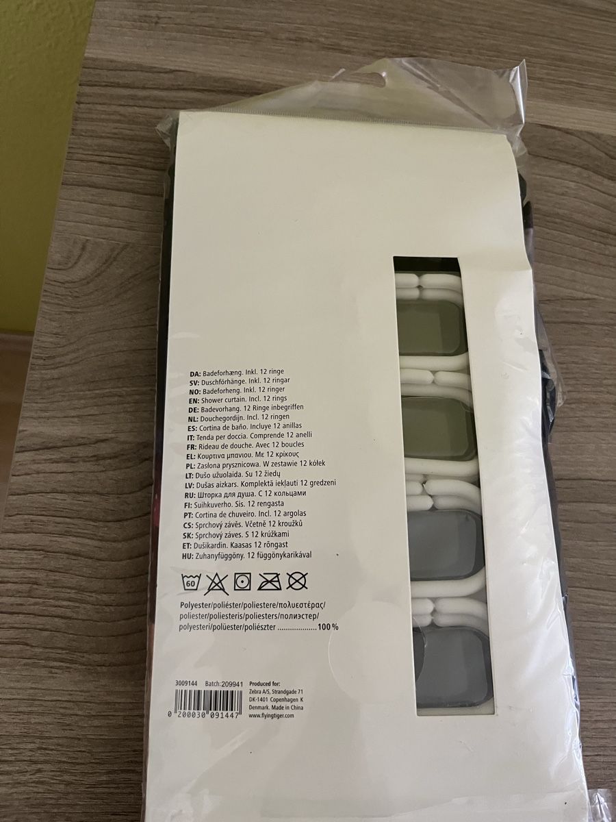 Vorhänge: NEU! Duschvorhang 180x200cm – Neu und originalverpackt aus Basel von JJ.Elena 2