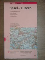 Landeskarte Basel-Luzern 1:100'000 swisstopo