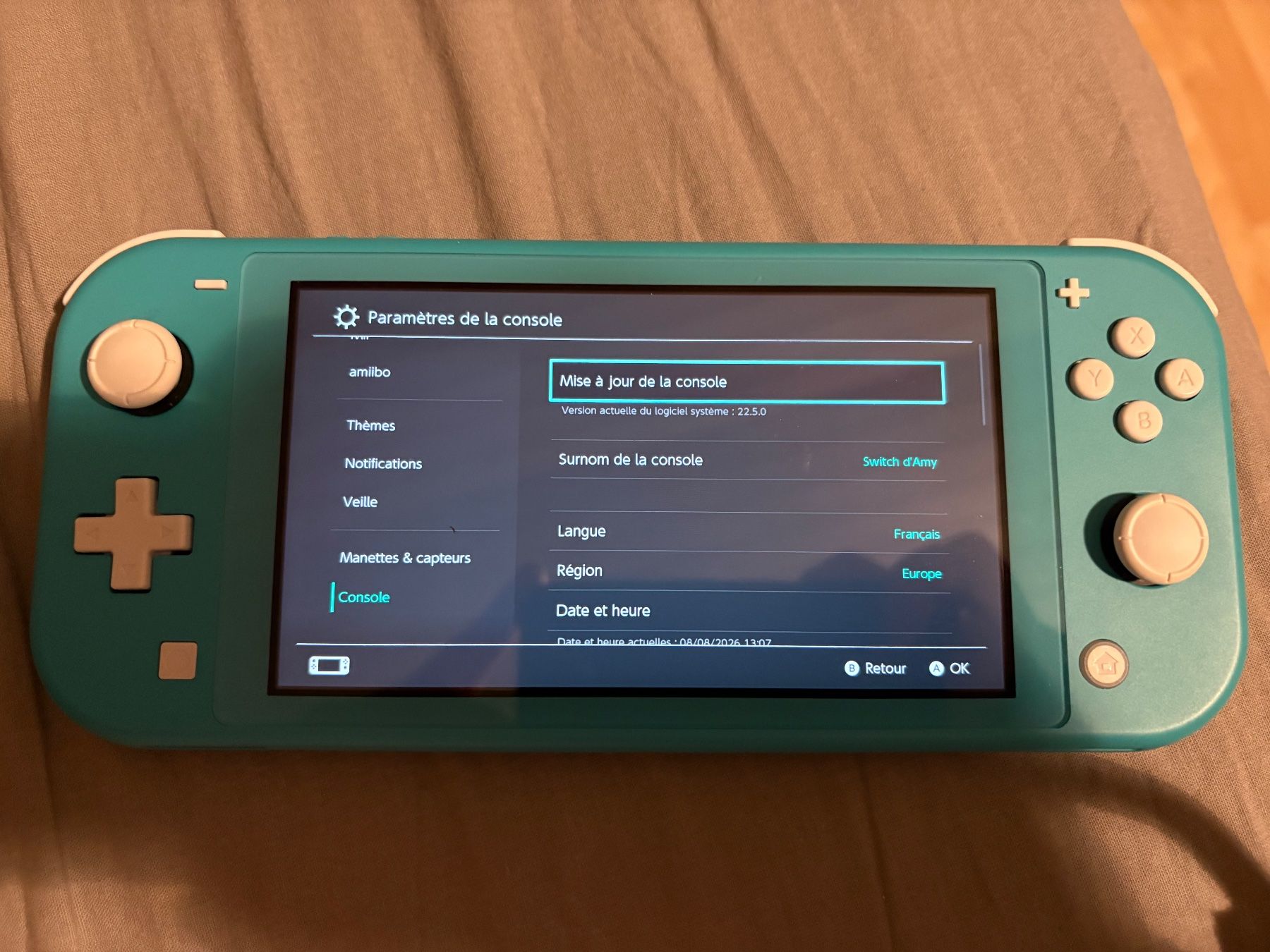 Nintendo Konsolen: Nintendo Switch Lite – Türkis – Gebraucht aus Kerzers von chassotce 3