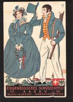 #Eidgenössisches Schützenfest Aarau 1924, gel. 1924
